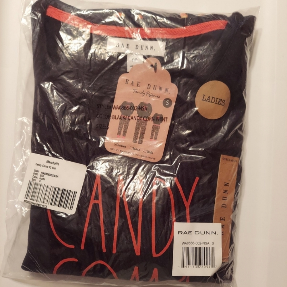 RAE DUNN CANDY COMA LOUNGE PAJAMA JOGGER SET Magenta Small OR Lg BNWT SO RETIRED - Picture 8 of 12